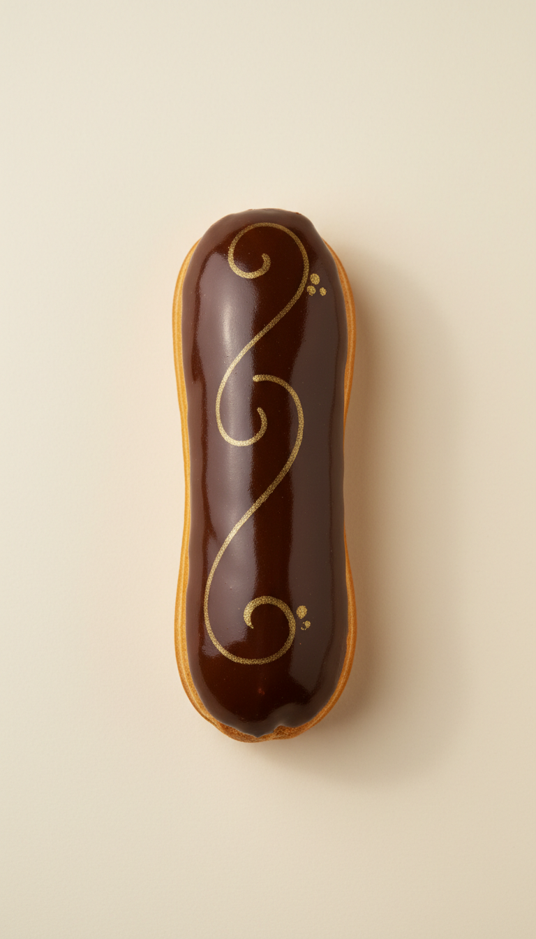Signature Éclair with Gold Accent
