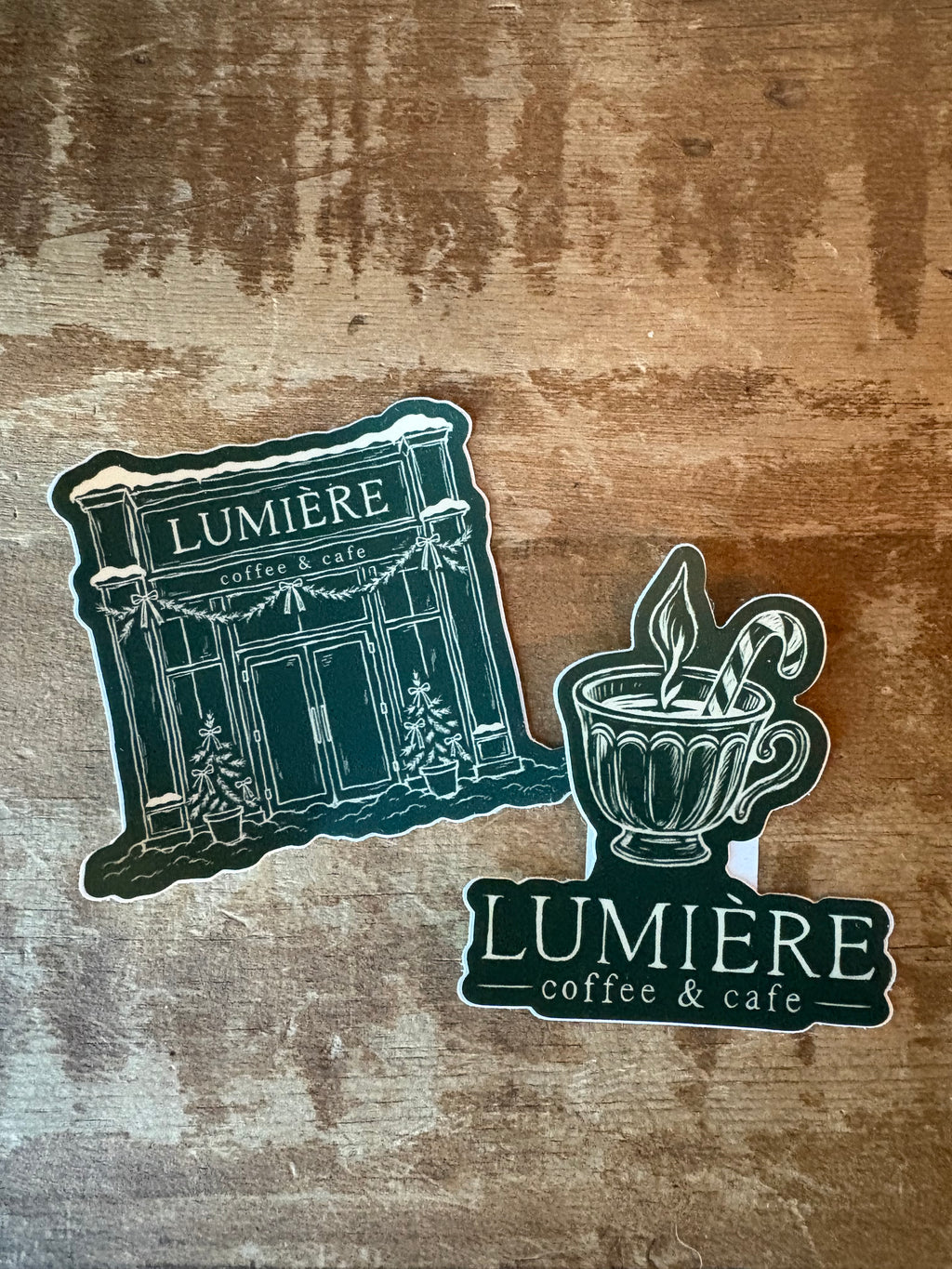Lumiere Christmas Stickers