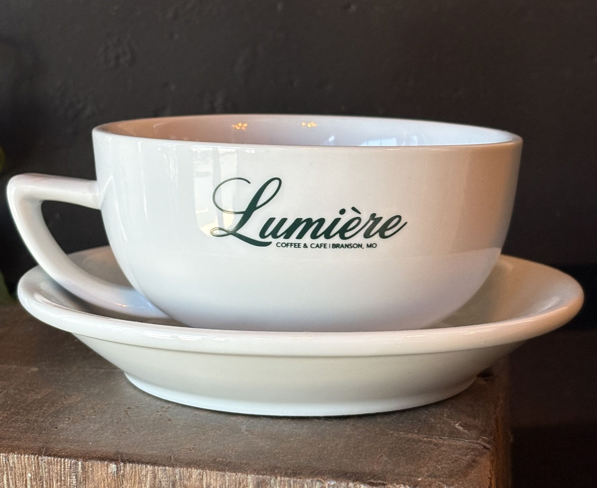 Latte Mug + Saucer Set