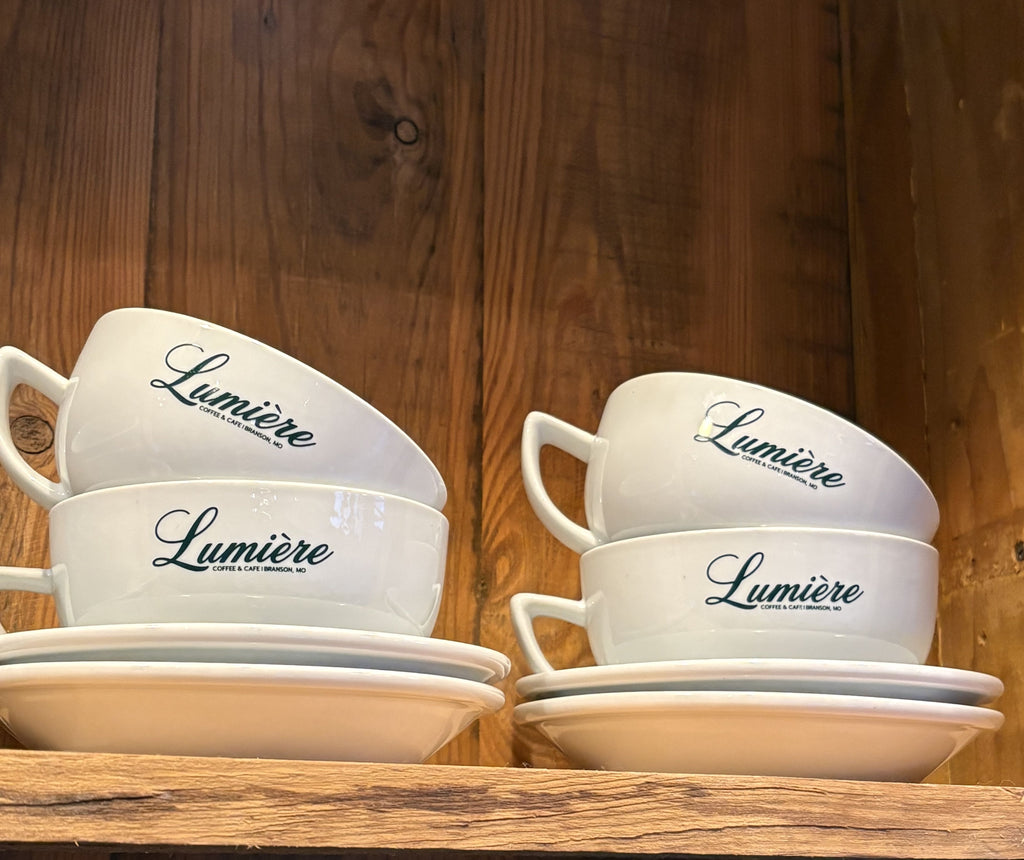 Latte Mug + Saucer Set