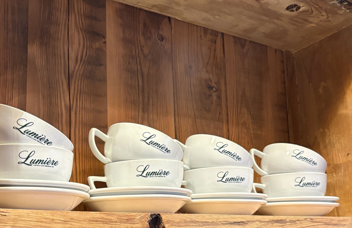 Latte Mug + Saucer Set
