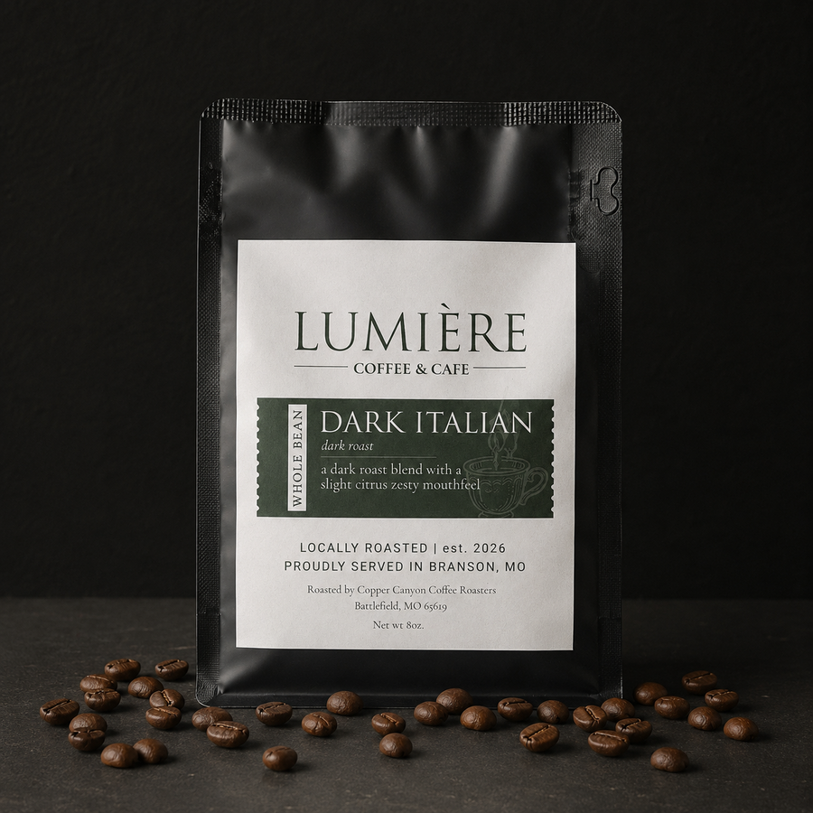 Lumiere Dark Italian Coffee - Whole Bean