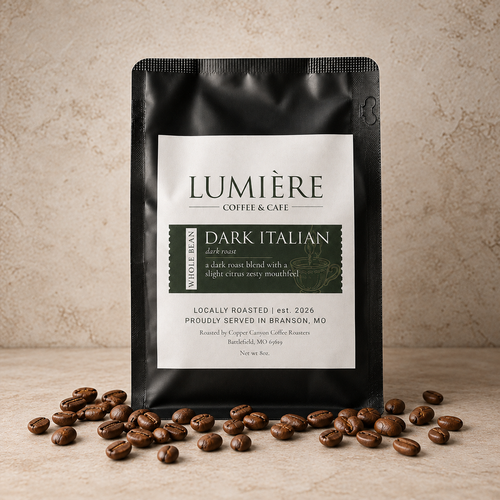 Lumiere Dark Italian Coffee - Whole Bean