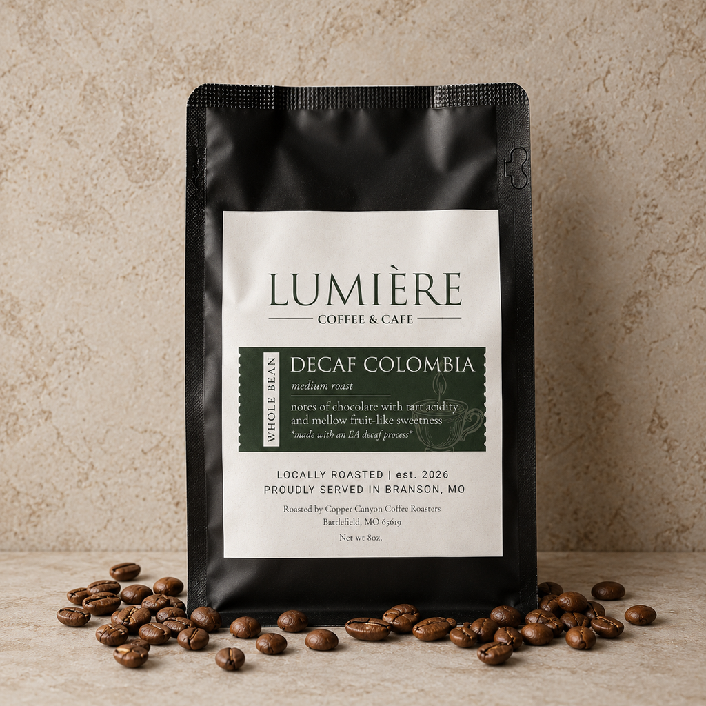 Lumiere Decaf Colombia Coffee - Whole Bean