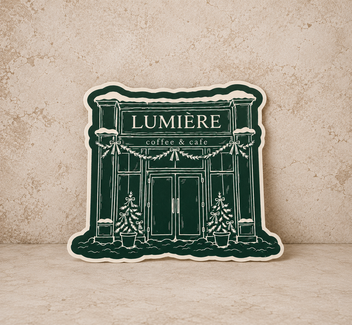 Lumiere Christmas Stickers